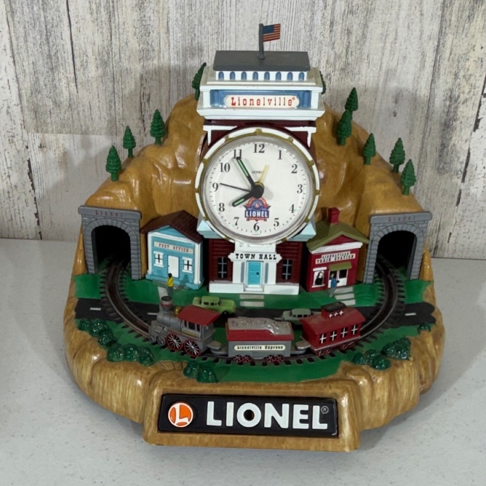 Lionel Animated Alarm Clock 100th Anniversary Edition READ As Is For Parts Only